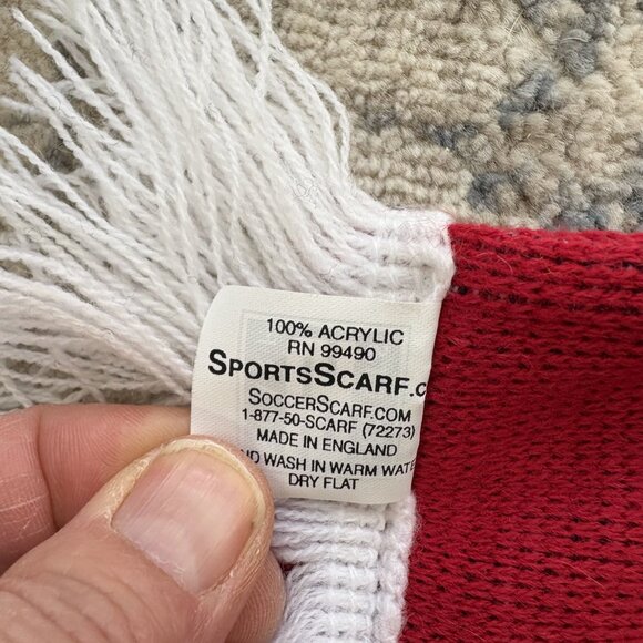 University of Illinois at Chicago Flames Soccer Scarf UIC Scarf Student Section - Picture 6 of 8